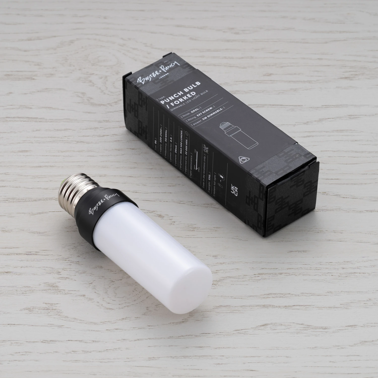 Buster + Punch LED-Lampe E27 5W 2.700K Dimmbar 6 Buster + Punch LED-Lampe E27 5W 2.700K Dimmbar – Bild 4