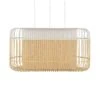 Forestier Bamboo Oval XL Pendel Weiß/natur -Laden Für Heimbeleuchtung 10001556