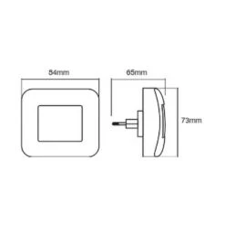 LEDVANCE Lunetta Hall White LED-Nachtlicht Kippbar -Laden Für Heimbeleuchtung 10003825 4