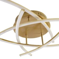 Lindby Flakira LED-Deckenlampe, 5-fl. Altmessing -Laden Für Heimbeleuchtung 10008794 4