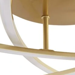 Lindby Flakira LED-Deckenlampe, 5-fl. Altmessing -Laden Für Heimbeleuchtung 10008794 5