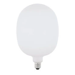EGLO LED-Lampe E27 4,5W Big Size Oval 2.700K Opal