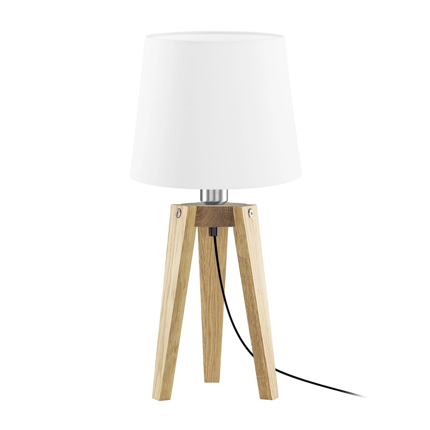 HerzBlut Anni Tischleuchte, Asteiche Natur/weiß 3 HerzBlut Anni Tischleuchte, Asteiche Natur/weiß