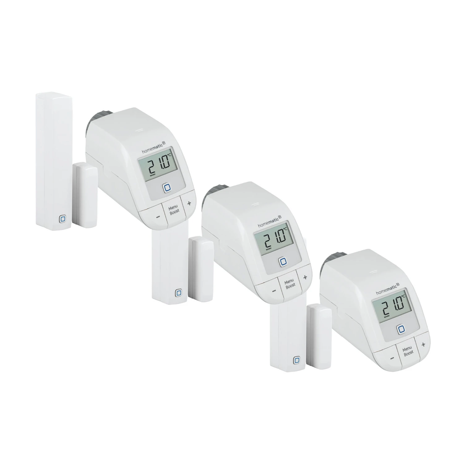 Homematic IP Bundle Heizen 3x Thermostat 3x Sensor 3 Homematic IP Bundle Heizen 3x Thermostat 3x Sensor
