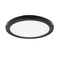 LED-Lampe GX53 8W CCT 2.700/4.000K Ø14,5cm Schwarz