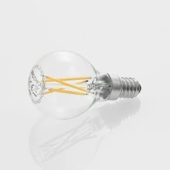 LED-Filamentlampe E14 4W 2700K Tropfen Dimmbar 5er -Laden Für Heimbeleuchtung 10011809 3