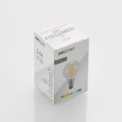 LED-Filamentlampe E14 4W 2700K Tropfen Dimmbar 5er -Laden Für Heimbeleuchtung 10011809 8