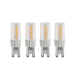 Arcchio LED-Stiftsockellampe G9 3,5W 830 4er-Set