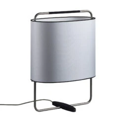 Tischlampe Margot Höhe 55cm Silber Nickel Schwarz -Laden Für Heimbeleuchtung 10011952 2