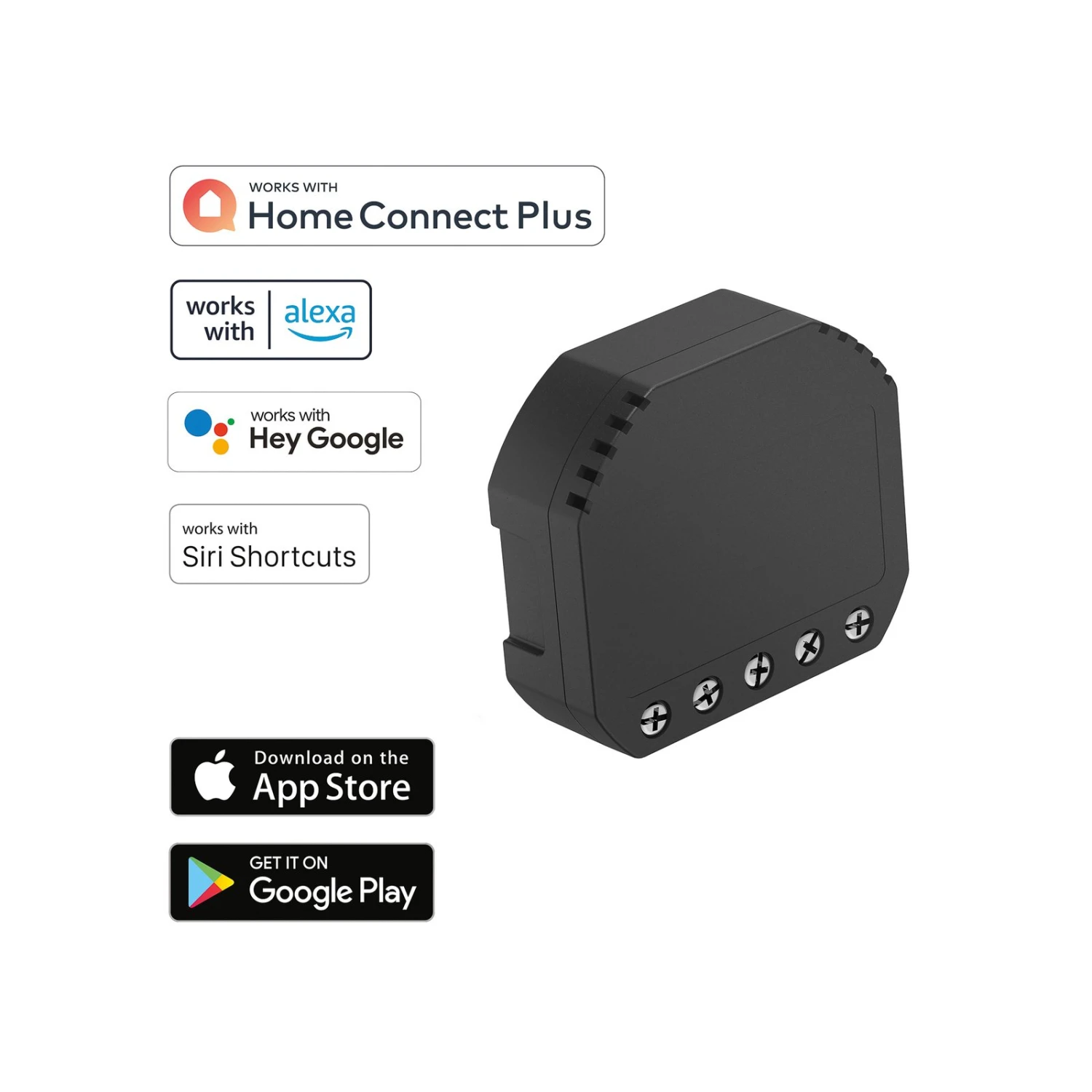 Hama WiFi-Nachrüst-Schaltmodul, Unterputz 4 Hama WiFi-Nachrüst-Schaltmodul, Unterputz – Bild 2