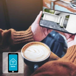 Hama WLAN Außenkamera, 2-Wege-Audio Sensor Schwarz 14 Hama WLAN Außenkamera, 2-Wege-Audio Sensor Schwarz -Laden Für Heimbeleuchtung 10012124 4