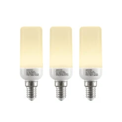 Arcchio LED-Röhrenlampe E14 4,5W 3.000K 3er-Set