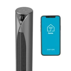 Hama Smart Standventilator, WLAN, Temperatursensor 15 Hama Smart Standventilator, WLAN, Temperatursensor -Laden Für Heimbeleuchtung 10012194 5