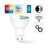 Hama WLAN LED-Reflektor GU10 5,5W 120° RGBW Dim -Laden Für Heimbeleuchtung 10012216