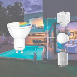 Hama WLAN LED-Reflektor GU10 5,5W 120° RGBW Dim -Laden Für Heimbeleuchtung 10012216 2