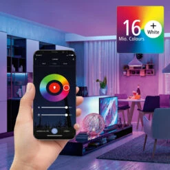 Hama WLAN LED-Reflektor GU10 5,5W 120° RGBW Dim -Laden Für Heimbeleuchtung 10012216 4