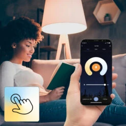 Hama WLAN LED-Kerze E14 C35 5,5W CCT Dimmbar Opal -Laden Für Heimbeleuchtung 10012220 4