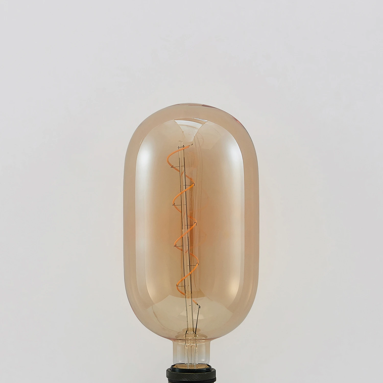 Lucande LED E27 T140 4W 2.700K Dimmbar Amber 2er 9 Lucande LED E27 T140 4W 2.700K Dimmbar Amber 2er – Bild 7