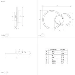 EGLO Connect Parrapos-Z LED-Deckenlampe, 2-flammig -Laden Für Heimbeleuchtung 10012603 2