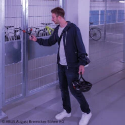 ABUS Touch Fingerabdruck-Vorhängeschloss, 5 Cm -Laden Für Heimbeleuchtung 10013165 2