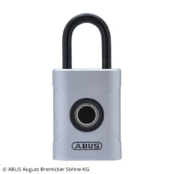 ABUS Touch Fingerabdruck-Vorhängeschloss, 5 Cm -Laden Für Heimbeleuchtung 10013165 3