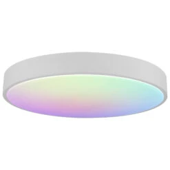 Lindby Innes LED-Deckenlampe Weiß Ø38cm Smart