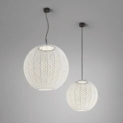 Bover Nans Sphere S/80 LED-Außenhängeleuchte Beige -Laden Für Heimbeleuchtung 10016224 2