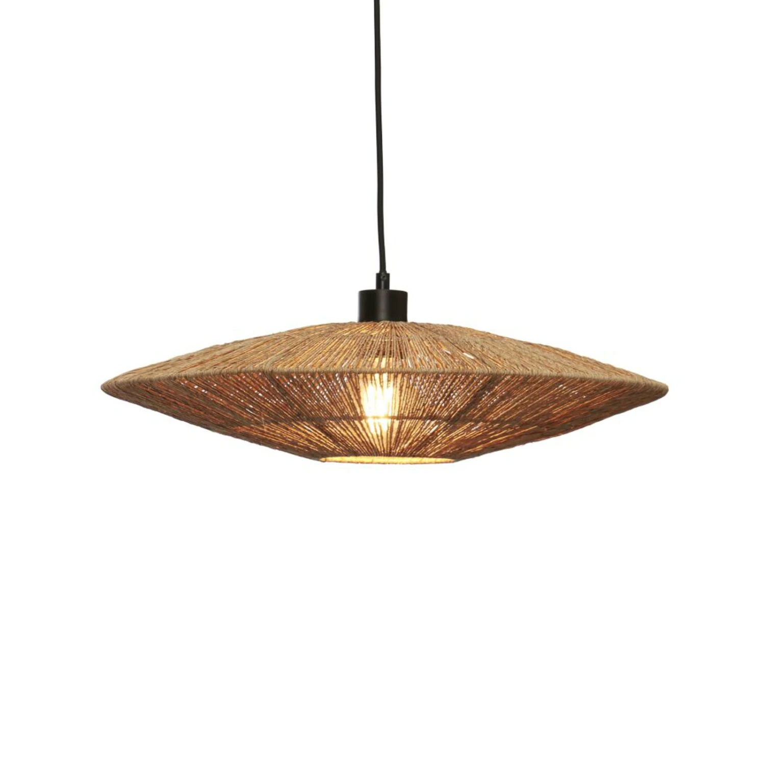 GOOD & MOJO Iguazu Hängelampe Ø 55cm Natur 5 GOOD & MOJO Iguazu Hängelampe Ø 55cm Natur – Bild 3