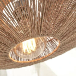 GOOD & MOJO Iguazu Hängelampe Ø 55cm Natur 12 GOOD & MOJO Iguazu Hängelampe Ø 55cm Natur -Laden Für Heimbeleuchtung 10016293 3