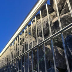 LED-Leuchtleiste, DSM-Zäune, Alu, 246cm, Silber -Laden Für Heimbeleuchtung 10016686 5