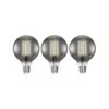 Prios LED-E27-Globe Rauchgrau 4,9W WLAN, 3er-Set -Laden Für Heimbeleuchtung 10018125