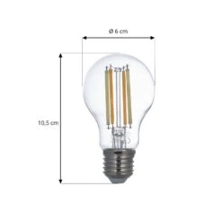 Smart E27 A60 LED 7W Tunable White WLAN Klar 3er -Laden Für Heimbeleuchtung 10018314 3