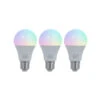 Prios LED-E27-Lampe A60 9W RGBW WLAN Matt 3er-Set -Laden Für Heimbeleuchtung 10018435