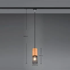 Pendelleuchte Tosh DUOline Mit Holzdetail -Laden Für Heimbeleuchtung 10019149 2