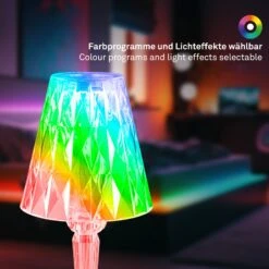 LED-Tischlampe 7464010 RGB Mit Fernbedienung 11 LED-Tischlampe 7464010 RGB Mit Fernbedienung -Laden Für Heimbeleuchtung 10019509 3