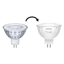 Philips Hue White & Color Ambiance LED 6,3W GU5,3 -Laden Für Heimbeleuchtung 10021287 5