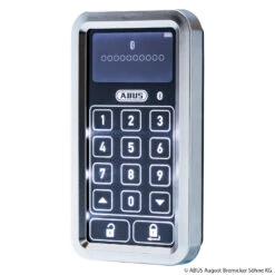 ABUS HomeTec Pro Bluetooth-Tastatur CFT3100 Silber -Laden Für Heimbeleuchtung 1074044 2