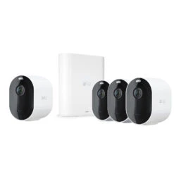 Arlo Pro 3 Sicherheitssystem Mit 4 Kameras Weiß
