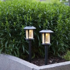 LED-Solarlampen Monaco Im 2er-Set