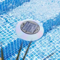 LED-Solar-Poollicht Pool Light Multicolor Warmweiß