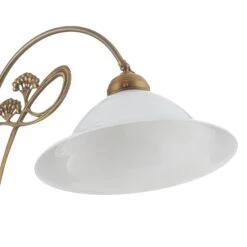 Messing-Stehleuchte Alwine Zweiflammig -Laden Für Heimbeleuchtung 1542009 4