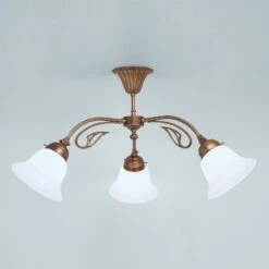 Deckenleuchte HERTHA Aus Messing