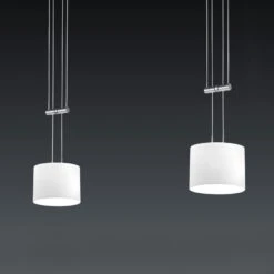 BANKAMP Grazia Hängeleuchte ZigBee 2fl Nickel -Laden Für Heimbeleuchtung 1572003 3