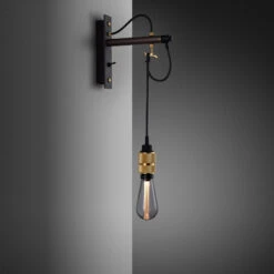 Buster + Punch Hooked Wall Nude Grafit/messing -Laden Für Heimbeleuchtung 1574092 5