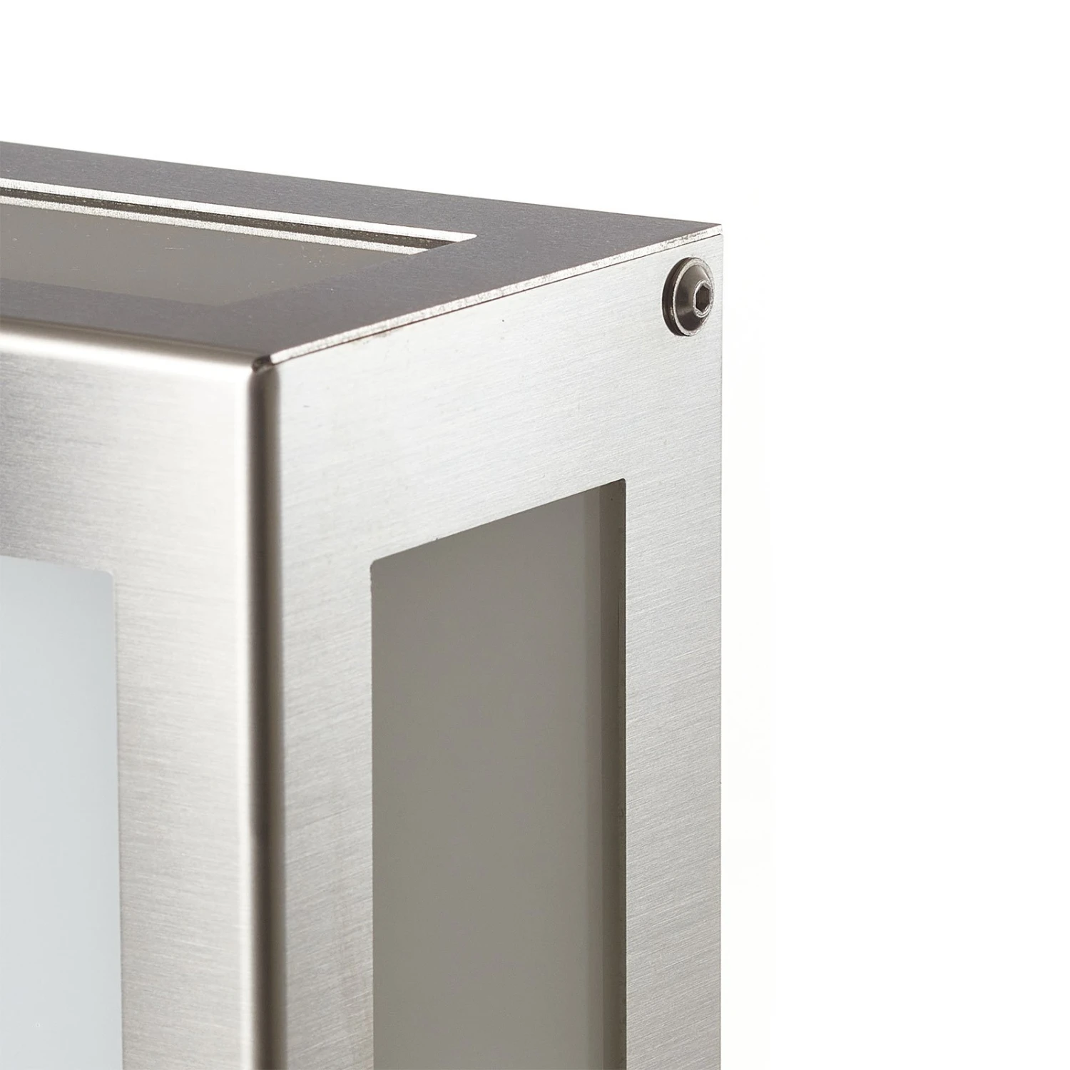 Sensor-LED-Außenwandleuchte Aqua Rain, Edelstahl 7 Sensor-LED-Außenwandleuchte Aqua Rain, Edelstahl – Bild 5