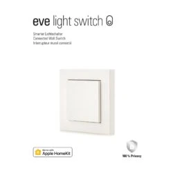 Eve Light Switch Smart Home Wandschalter -Laden Für Heimbeleuchtung 2029026 5