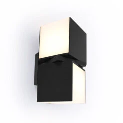 LED-Außenwandleuchte Cuba, 2-fl., Schwarz, 3.000 K -Laden Für Heimbeleuchtung 3009031 2