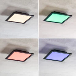 EGLO Connect Salobrena-C LED-Panel Schwarz 30x30cm -Laden Für Heimbeleuchtung 3032535 2