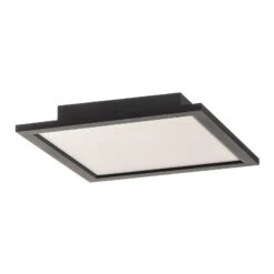 EGLO Connect Salobrena-C LED-Panel Schwarz 30x30cm -Laden Für Heimbeleuchtung 3032535 3