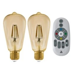 EGLO Connect-z E27 ST64 Lampe 5,5W 500lm 2200K 2er -Laden Für Heimbeleuchtung 3032741 2